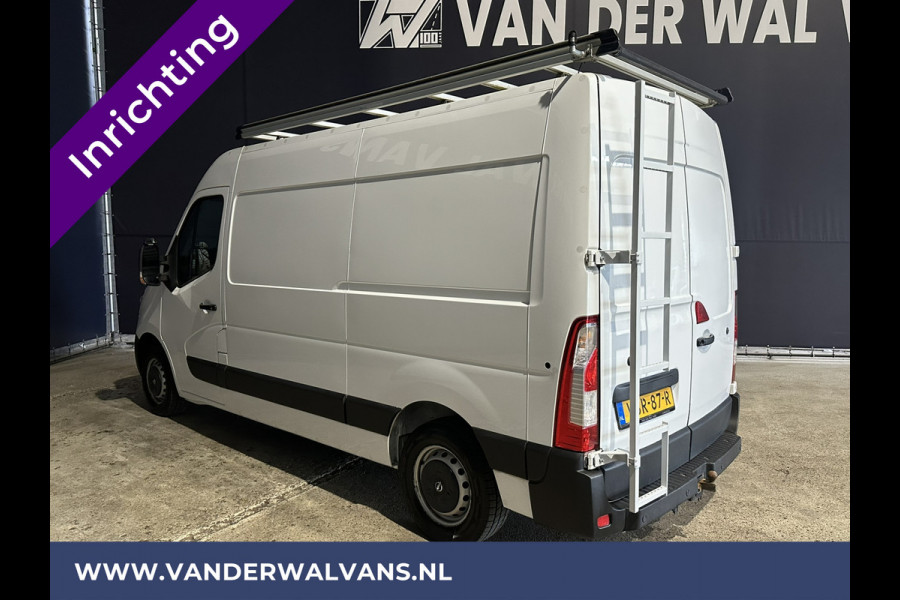 Opel Movano 2.3 CDTI 146pk L2H2 inrichting Euro6 Airco | Imperiaal | Omvormer | Camera | 2500kg Trekhaak Navigatie, Cruisecontrol, Trap, Parkeersensoren, Bijrijdersbank