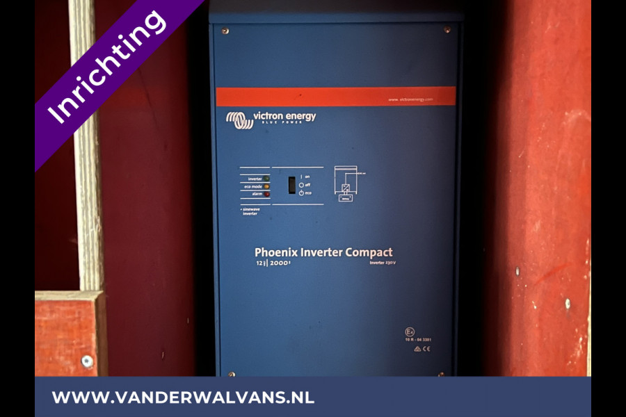 Opel Movano 2.3 CDTI 146pk L2H2 inrichting Euro6 Airco | Imperiaal | Omvormer | Camera | 2500kg Trekhaak Navigatie, Cruisecontrol, Trap, Parkeersensoren, Bijrijdersbank