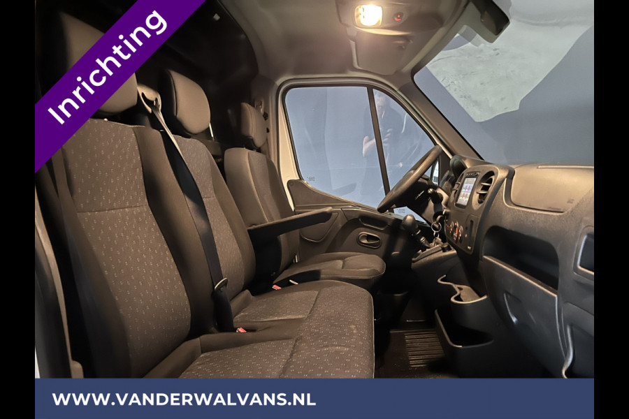 Opel Movano 2.3 CDTI 146pk L2H2 inrichting Euro6 Airco | Imperiaal | Omvormer | Camera | 2500kg Trekhaak Navigatie, Cruisecontrol, Trap, Parkeersensoren, Bijrijdersbank