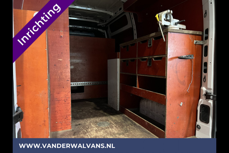 Opel Movano 2.3 CDTI 146pk L2H2 inrichting Euro6 Airco | Imperiaal | Omvormer | Camera | 2500kg Trekhaak Navigatie, Cruisecontrol, Trap, Parkeersensoren, Bijrijdersbank