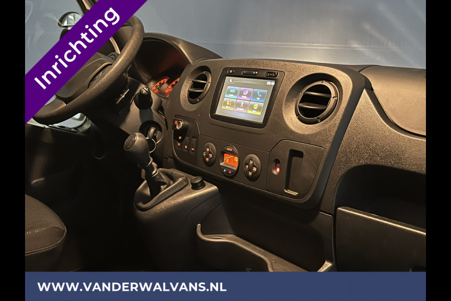 Opel Movano 2.3 CDTI 146pk L2H2 inrichting Euro6 Airco | Imperiaal | Omvormer | Camera | 2500kg Trekhaak Navigatie, Cruisecontrol, Trap, Parkeersensoren, Bijrijdersbank
