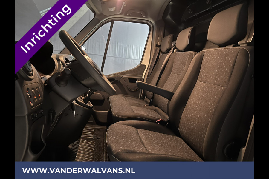 Opel Movano 2.3 CDTI 146pk L2H2 inrichting Euro6 Airco | Imperiaal | Omvormer | Camera | 2500kg Trekhaak Navigatie, Cruisecontrol, Trap, Parkeersensoren, Bijrijdersbank