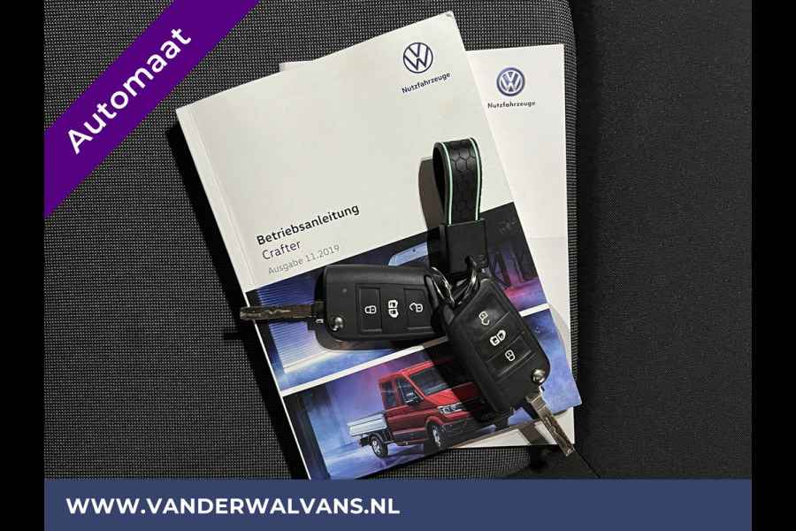 Volkswagen Crafter 2.0 TDI 140 pk Automaat L3H3 L2H2 Euro6 Airco | Navigatie | Apple Carplay | Cruisecontrol Android Auto, Parkeersensoren, chauffeursstoel