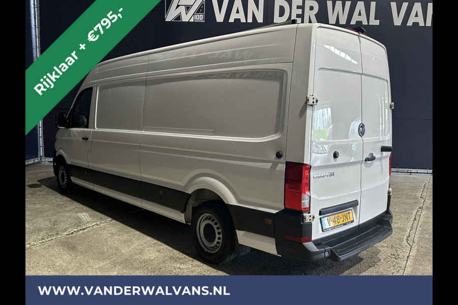 Volkswagen Crafter 2.0 TDI Automaat L4H3 L3H2 RIJKLAAR Euro6 Airco | Navigatie | Cruisecontrol | Camera apple carplay, android auto, parkeersensoren, bijrijdersbank, 270 gr. achterdeuren