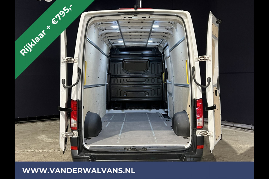 Volkswagen Crafter 2.0 TDI Automaat L4H3 L3H2 RIJKLAAR Euro6 Airco | Navigatie | Cruisecontrol | Camera apple carplay, android auto, parkeersensoren, bijrijdersbank, 270 gr. achterdeuren