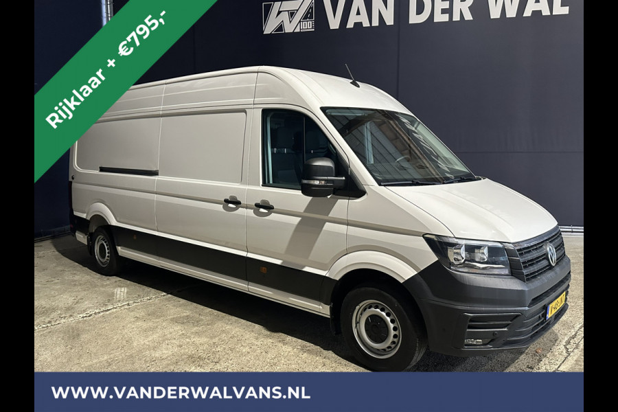 Volkswagen Crafter 2.0 TDI Automaat L4H3 L3H2 RIJKLAAR Euro6 Airco | Navigatie | Cruisecontrol | Camera apple carplay, android auto, parkeersensoren, bijrijdersbank, 270 gr. achterdeuren
