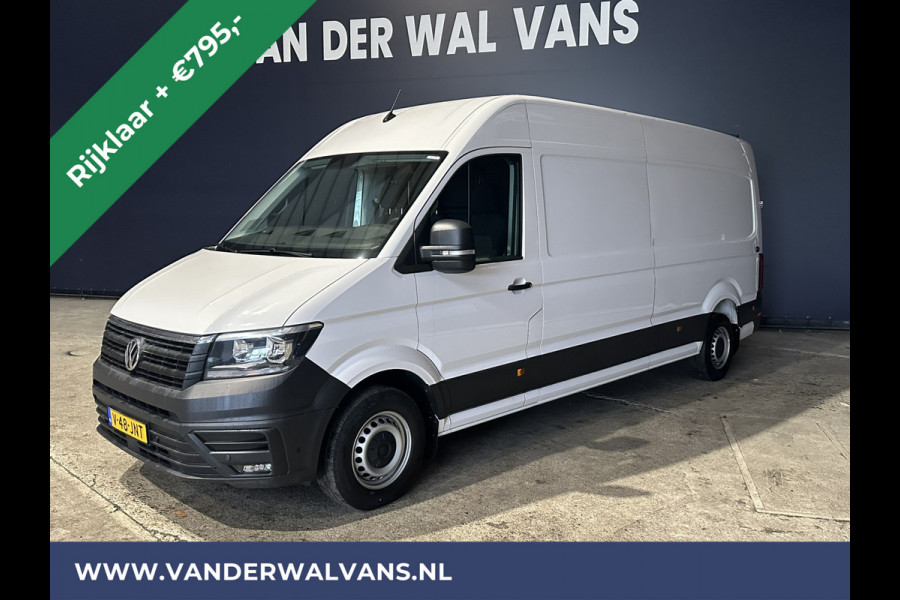Volkswagen Crafter 2.0 TDI Automaat L4H3 L3H2 RIJKLAAR Euro6 Airco | Navigatie | Cruisecontrol | Camera apple carplay, android auto, parkeersensoren, bijrijdersbank, 270 gr. achterdeuren
