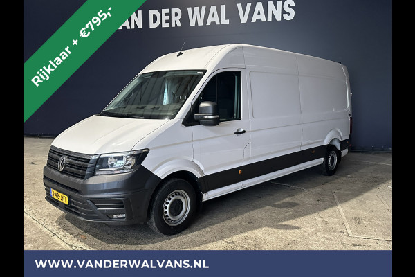 Volkswagen Crafter 2.0 TDI Automaat L4H3 L3H2 RIJKLAAR Euro6 Airco | Navigatie | Cruisecontrol | Camera apple carplay, android auto, parkeersensoren, bijrijdersbank, 270 gr. achterdeuren
