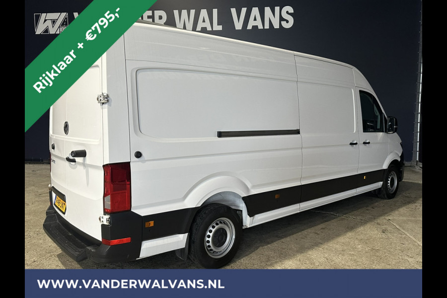 Volkswagen Crafter 2.0 TDI Automaat L4H3 L3H2 RIJKLAAR Euro6 Airco | Navigatie | Cruisecontrol | Camera apple carplay, android auto, parkeersensoren, bijrijdersbank, 270 gr. achterdeuren