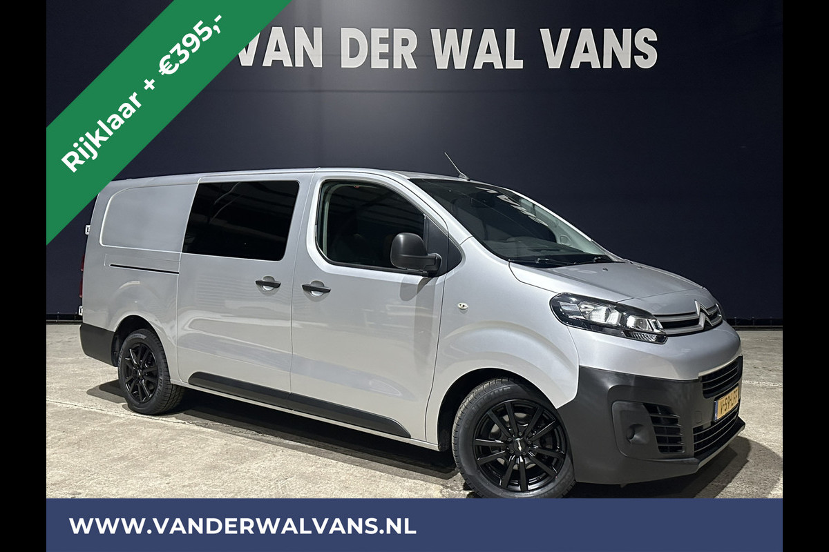 Citroën Jumpy 2.0 BlueHDI **MARGE, GEEN BTW** 123pk L3H1 XL Dubbele cabine Euro6 RIJKLAAR Airco | Apple Carplay Navigatie, Cruisecontrol, 2500kg Trekhaak, Parkeersensoren, 5-Zits, lichtmetalen velgen Citroën Jumpy 2.0 BlueHDI **MARGE, GEEN BTW** 123pk L3H1 XL Dubbele cabine Euro6 RIJKLAAR Airco | Apple Carplay Navigatie, Cruisecontrol, 2500kg Trekhaak, Parkeersensoren, 5-Zits, lichtmetalen velgen