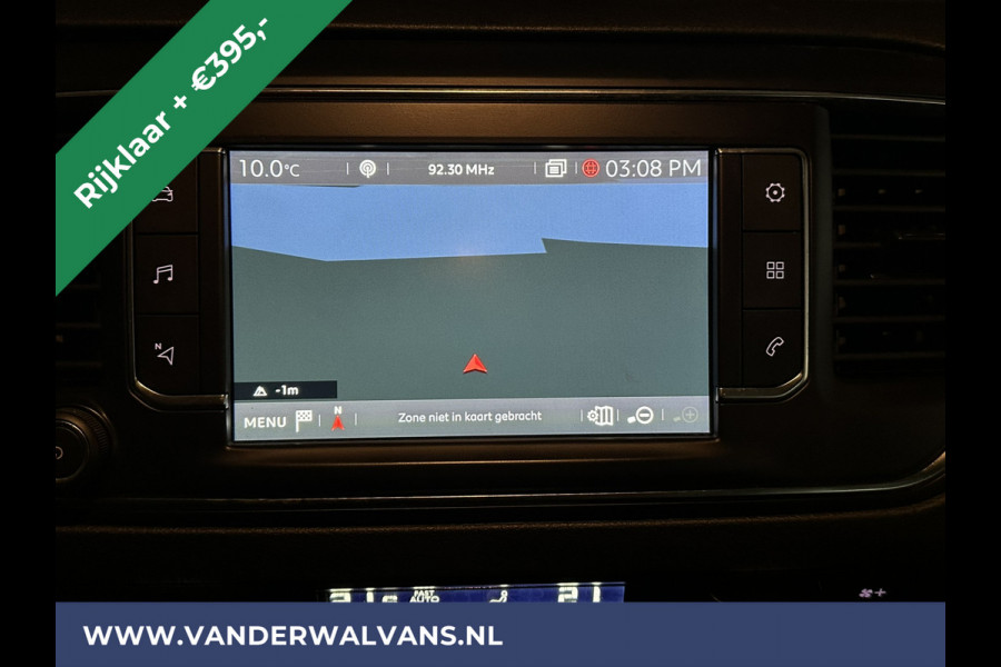 Citroën Jumpy 2.0 BlueHDI **MARGE, GEEN BTW** 123pk L3H1 XL Dubbele cabine Euro6 RIJKLAAR Airco | Apple Carplay Navigatie, Cruisecontrol, 2500kg Trekhaak, Parkeersensoren, 5-Zits, lichtmetalen velgen