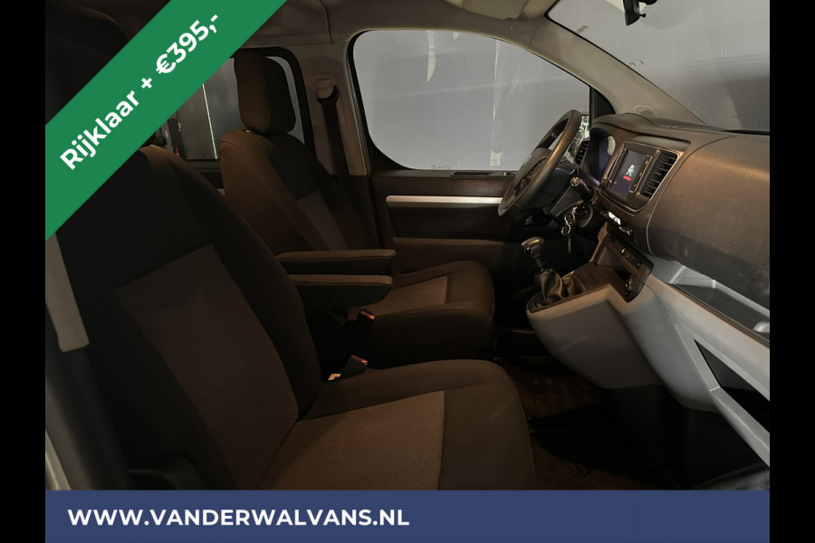 Citroën Jumpy 2.0 BlueHDI **MARGE, GEEN BTW** 123pk L3H1 XL Dubbele cabine Euro6 RIJKLAAR Airco | Apple Carplay Navigatie, Cruisecontrol, 2500kg Trekhaak, Parkeersensoren, 5-Zits, lichtmetalen velgen