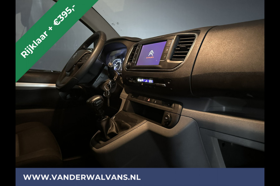 Citroën Jumpy 2.0 BlueHDI **MARGE, GEEN BTW** 123pk L3H1 XL Dubbele cabine Euro6 RIJKLAAR Airco | Apple Carplay Navigatie, Cruisecontrol, 2500kg Trekhaak, Parkeersensoren, 5-Zits, lichtmetalen velgen