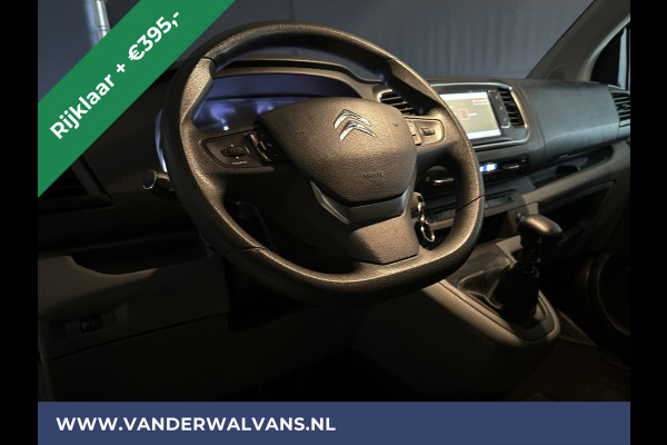Citroën Jumpy 2.0 BlueHDI **MARGE, GEEN BTW** 123pk L3H1 XL Dubbele cabine Euro6 RIJKLAAR Airco | Apple Carplay Navigatie, Cruisecontrol, 2500kg Trekhaak, Parkeersensoren, 5-Zits, lichtmetalen velgen