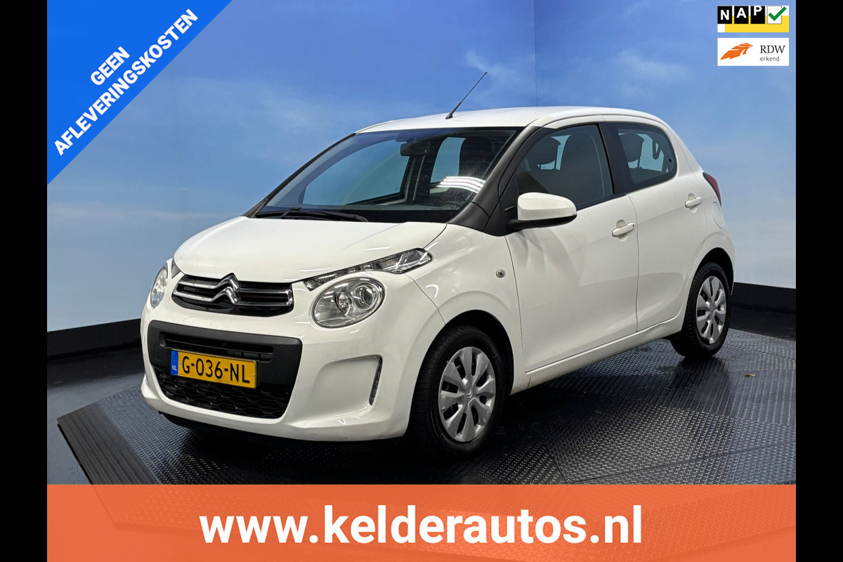 Citroën C1 1.0 VTi Feel Airco | 5 deurs | elktr. pakket Citroën C1 1.0 VTi Feel Airco | 5 deurs | elktr. pakket