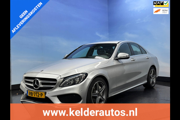 Mercedes-Benz C-Klasse 180 Business Solution AMG Automaat | Navi | Cruise |Camera| Leer | LED