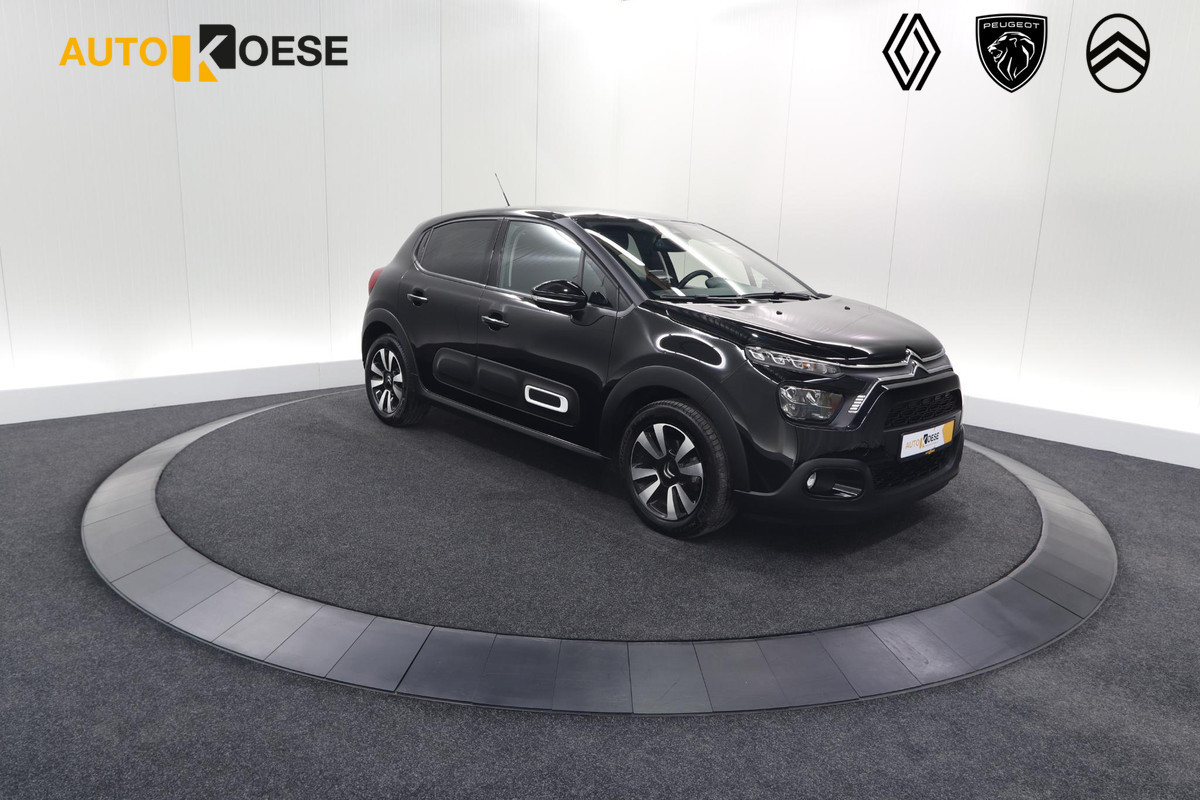 Citroën C3 PureTech 110 EAT6 Max | Apple Carplay | Parkeersensoren | 16 Inch Lichtmetalen Velgen Citroën C3 PureTech 110 EAT6 Max | Apple Carplay | Parkeersensoren | 16 Inch Lichtmetalen Velgen