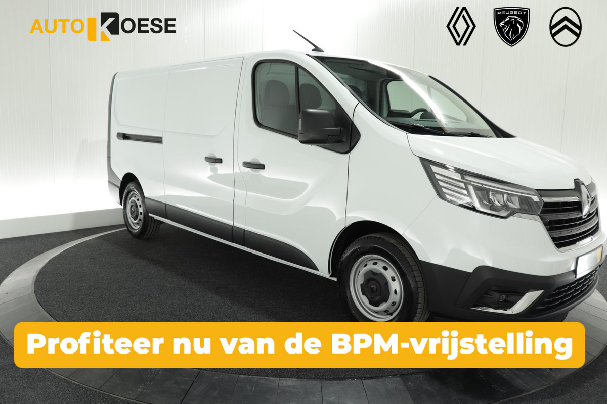 Renault Trafic 2.0 dCi 150 T30 L2H1 Comfort | Parkeersensoren | Vloerplaat | Airco | Navigatie | Apple Carplay Renault Trafic 2.0 dCi 150 T30 L2H1 Comfort | Parkeersensoren | Vloerplaat | Airco | Navigatie | Apple Carplay