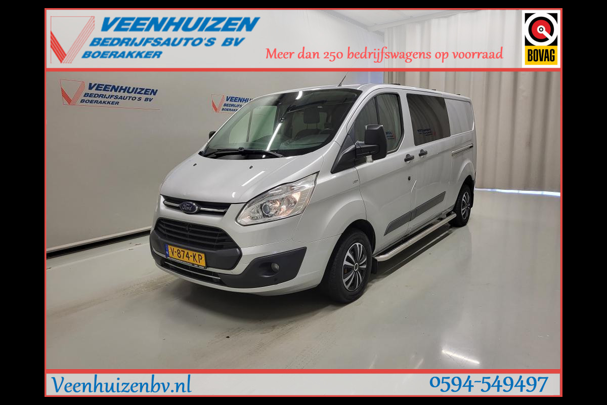 Ford Transit Custom 2.0TDCI L2/H1 Dubbele Cabine Euro 6! Ford Transit Custom 2.0TDCI L2/H1 Dubbele Cabine Euro 6!