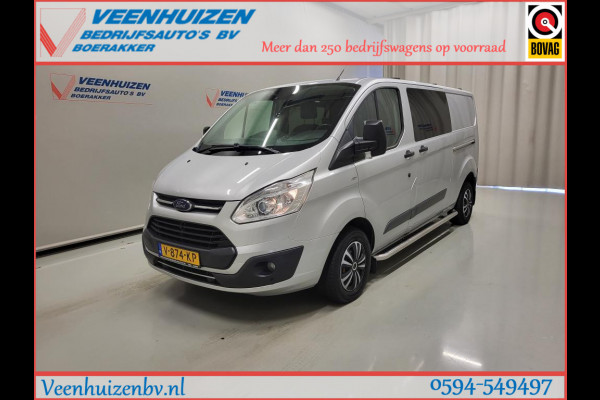 Ford Transit Custom 2.0TDCI L2/H1 Dubbele Cabine Euro 6!