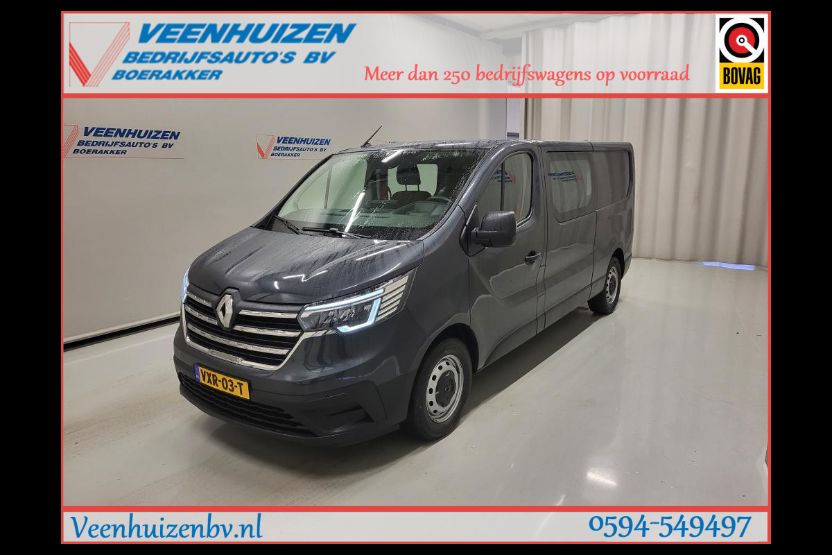 Renault Trafic 2.0dCi 150pk L2/H1 Dubbele Cabine Euro 6! Renault Trafic 2.0dCi 150pk L2/H1 Dubbele Cabine Euro 6!
