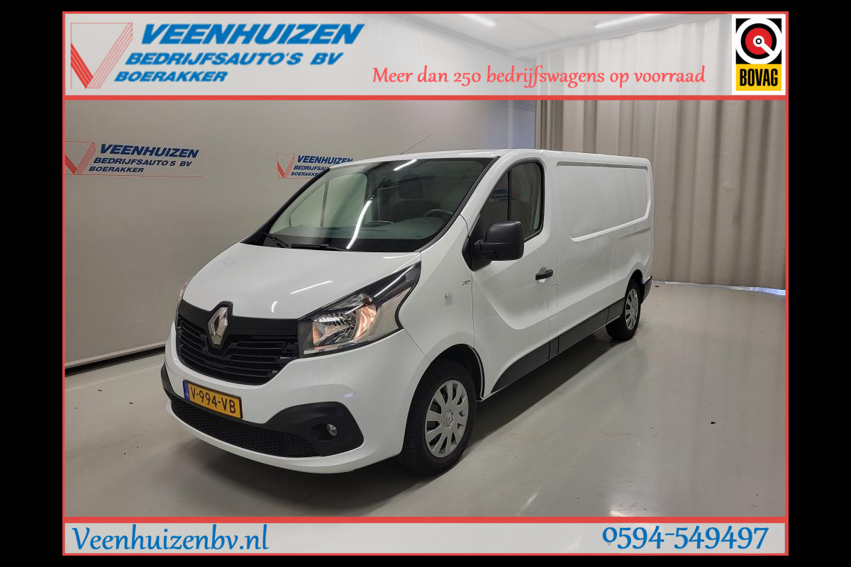 Renault Trafic 1.6dCi 122pk L2/H1 Trekhaak Euro 6! Renault Trafic 1.6dCi 122pk L2/H1 Trekhaak Euro 6!