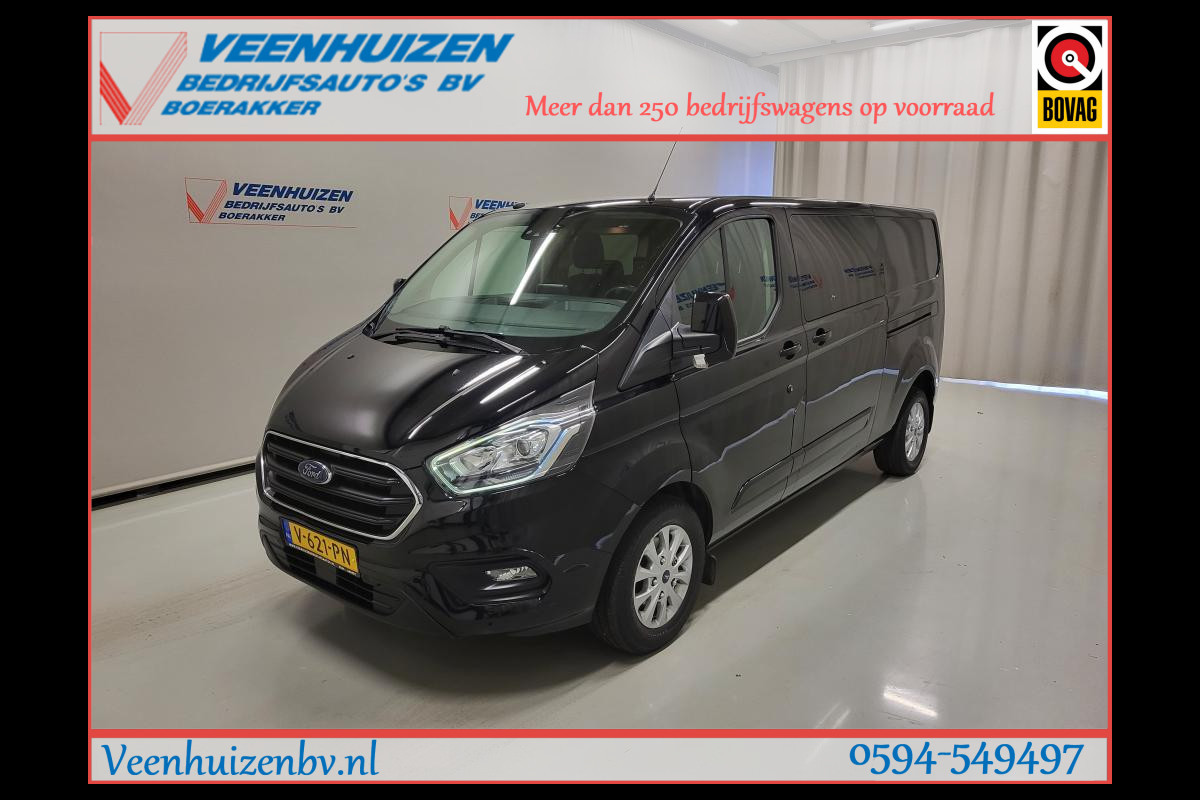 Ford Transit Custom 2.0TDCI 130pk L2/H1 Dubbele Cabine Automaat Euro 6! Ford Transit Custom 2.0TDCI 130pk L2/H1 Dubbele Cabine Automaat Euro 6!