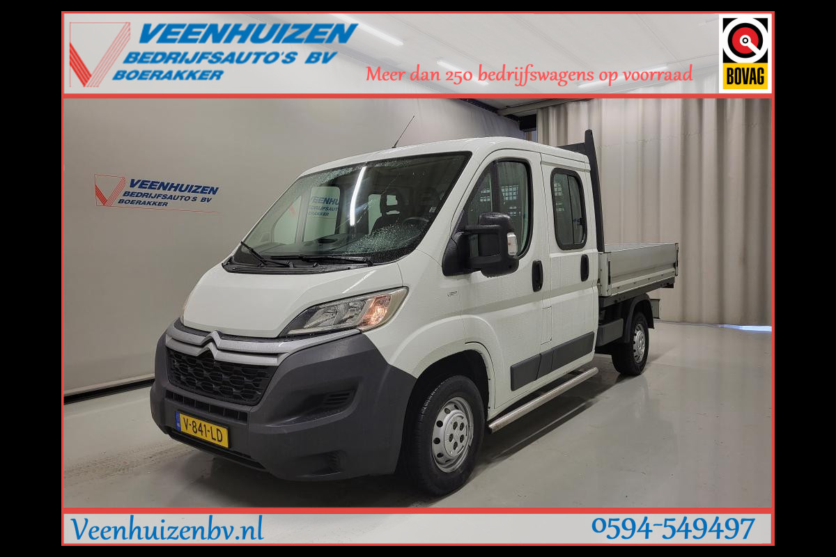Citroën Jumper 2.0BlueHDi Pick-Up Dubbele Cabine Euro 6! Citroën Jumper 2.0BlueHDi Pick-Up Dubbele Cabine Euro 6!