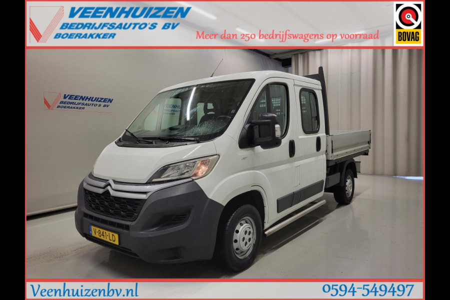 Citroën Jumper 2.0BlueHDi Pick-Up Dubbele Cabine Euro 6!