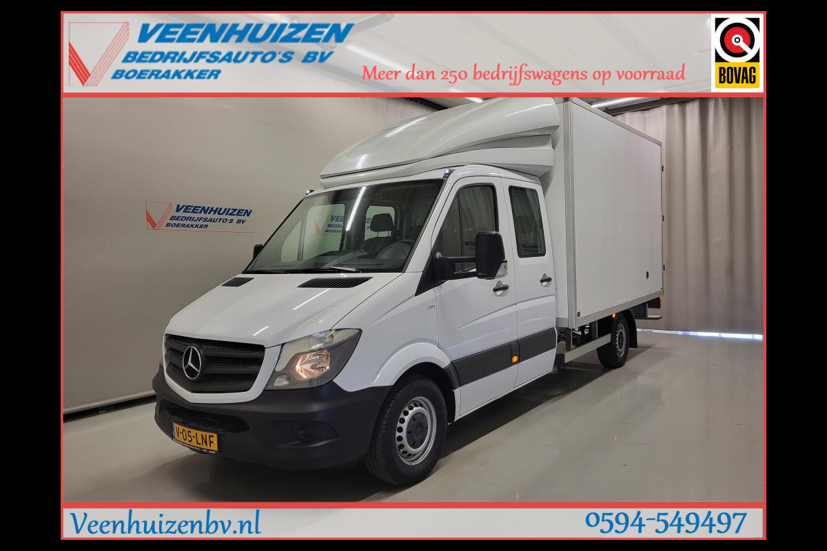 Mercedes-Benz Sprinter 316CDI Bakwagen Dubbele Cabine Euro 6! Mercedes-Benz Sprinter 316CDI Bakwagen Dubbele Cabine Euro 6!