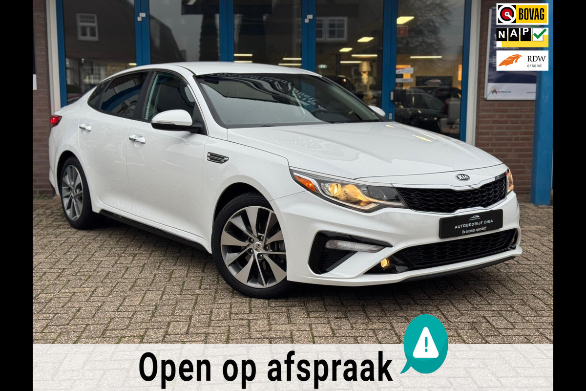 Kia Optima S 2.4 AUT 2019 LEDER CLIMA LM APK NAP Uniek! Kia Optima S 2.4 AUT 2019 LEDER CLIMA LM APK NAP Uniek!
