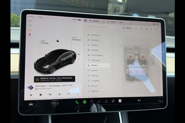 Tesla Model 3 Long Range RWD 75 kWh 1e Eigenaar,Autopilot,Panodak,BTW Auto,Leder,360 Camera,NL Auto,N.A.P,Nieuwe APK bij Aflevering