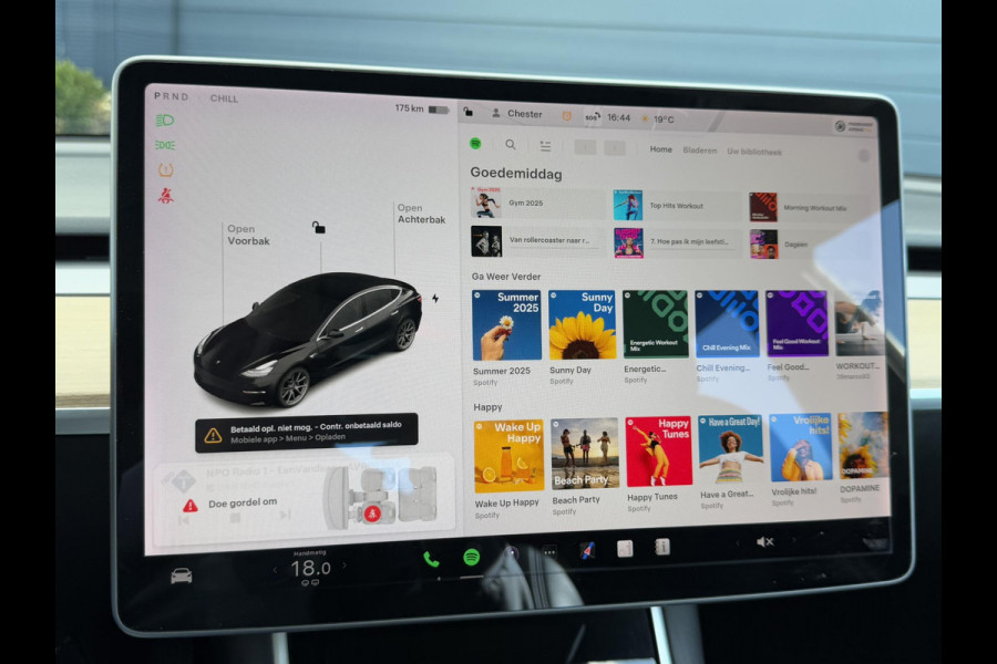 Tesla Model 3 Long Range RWD 75 kWh 1e Eigenaar,Autopilot,Panodak,BTW Auto,Leder,360 Camera,NL Auto,N.A.P,Nieuwe APK bij Aflevering