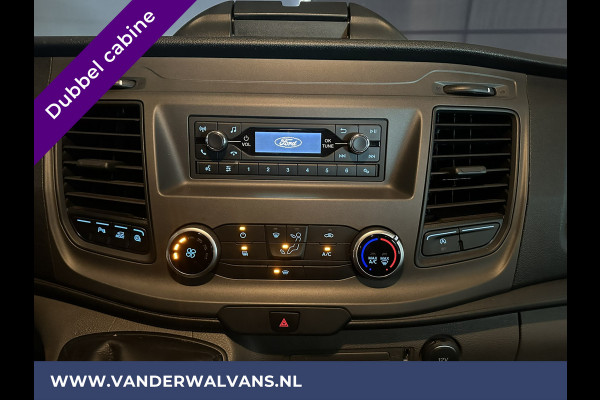 Ford Transit 2.0 TDCI 131pk L3H2 Dubbele Cabine Euro6 Airco | 6-zits | 2500kg Trekhaak | Cruisecontrol | Parkeersensoren Verwarmde voorruit