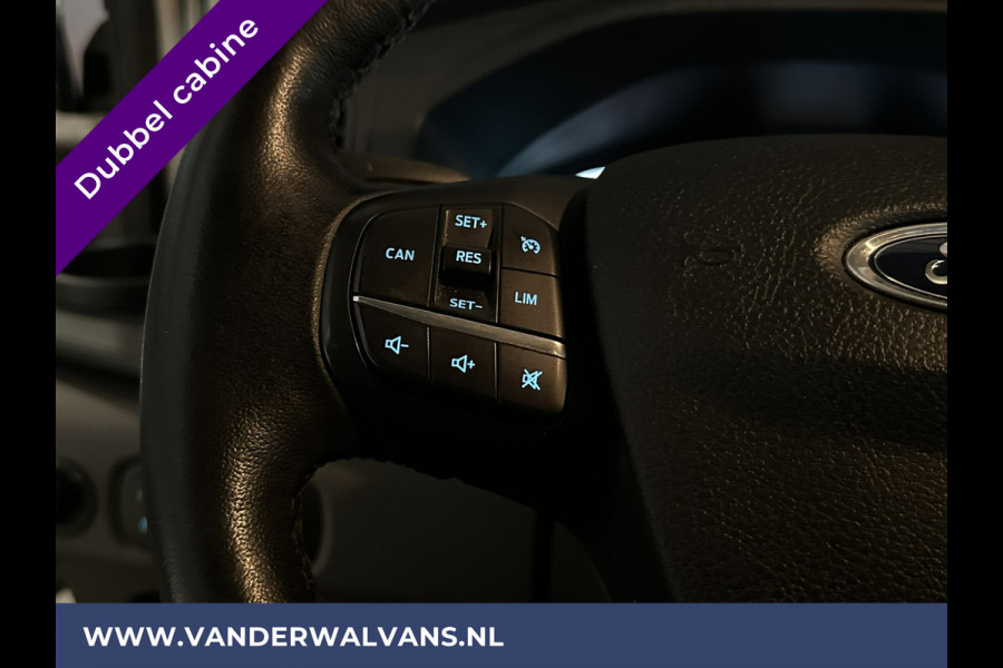 Ford Transit 2.0 TDCI 131pk L3H2 Dubbele Cabine Euro6 Airco | 6-zits | 2500kg Trekhaak | Cruisecontrol | Parkeersensoren Verwarmde voorruit