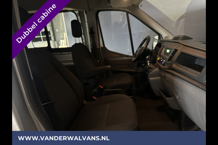 Ford Transit 2.0 TDCI 131pk L3H2 Dubbele Cabine Euro6 Airco | 6-zits | 2500kg Trekhaak | Cruisecontrol | Parkeersensoren Verwarmde voorruit