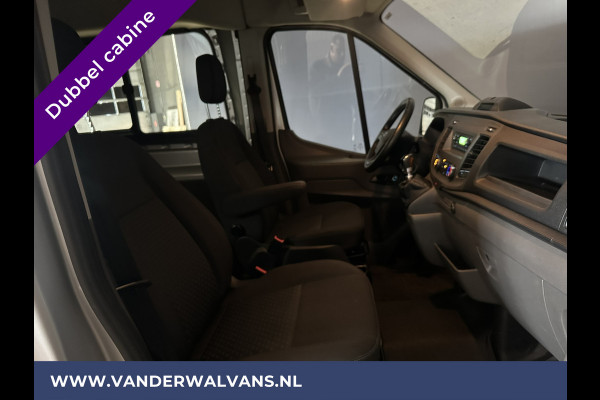 Ford Transit 2.0 TDCI 131pk L3H2 Dubbele Cabine Euro6 Airco | 6-zits | 2500kg Trekhaak | Cruisecontrol | Parkeersensoren Verwarmde voorruit