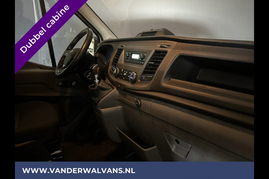 Ford Transit 2.0 TDCI 131pk L3H2 Dubbele Cabine Euro6 Airco | 6-zits | 2500kg Trekhaak | Cruisecontrol | Parkeersensoren Verwarmde voorruit