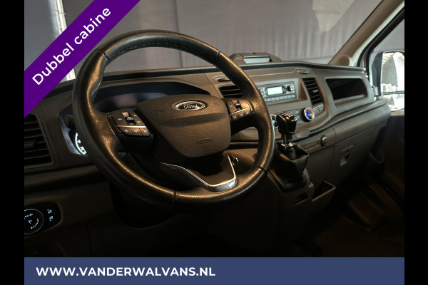 Ford Transit 2.0 TDCI 131pk L3H2 Dubbele Cabine Euro6 Airco | 6-zits | 2500kg Trekhaak | Cruisecontrol | Parkeersensoren Verwarmde voorruit