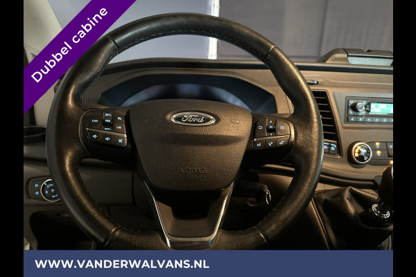 Ford Transit 2.0 TDCI 131pk L3H2 Dubbele Cabine Euro6 Airco | 6-zits | 2500kg Trekhaak | Cruisecontrol | Parkeersensoren Verwarmde voorruit