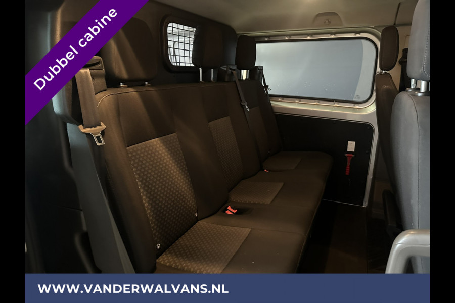 Ford Transit Custom 2.0 TDCI 130pk L2H1 Dubbele Cabine Euro6 Airco | Camera | LED | Apple Carplay | 5-Zits | Dakdragers Isofix, Android Auto, Cruisecontrol, 2800kg Trekhaak, Parkeersensoren, Stoelverwarming, Verwarmde voorruit