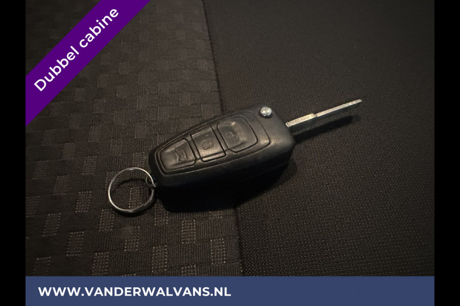 Ford Transit Custom 2.0 TDCI 130pk L2H1 Dubbele Cabine Euro6 Airco | Camera | LED | Apple Carplay | 5-Zits | Dakdragers Isofix, Android Auto, Cruisecontrol, 2800kg Trekhaak, Parkeersensoren, Stoelverwarming, Verwarmde voorruit