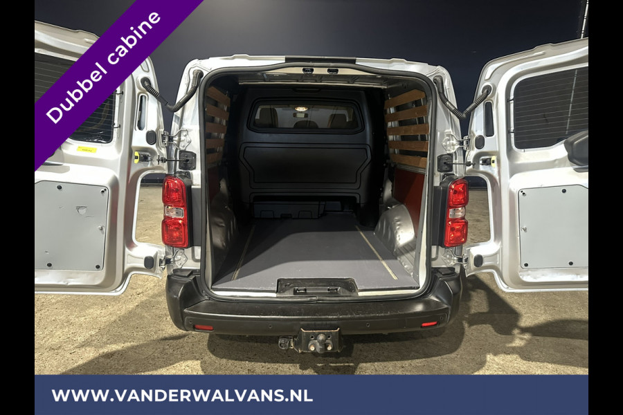 Citroën Jumpy 2.0 BlueHDI **MARGE, GEEN BTW** 123pk L3H1 XL Dubbele cabine Euro6 Airco | 2500kg Trekhaak Navigatie, Cruisecontrol, Apple Carplay, Parkeersensoren, 5-Zits