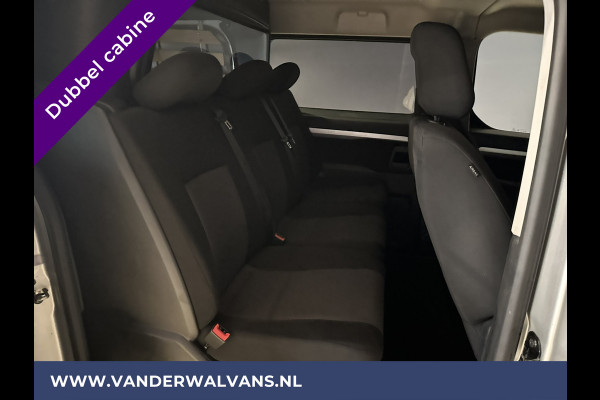 Citroën Jumpy 2.0 BlueHDI **MARGE, GEEN BTW** 123pk L3H1 XL Dubbele cabine Euro6 Airco | 2500kg Trekhaak Navigatie, Cruisecontrol, Apple Carplay, Parkeersensoren, 5-Zits