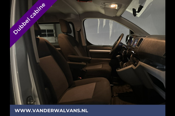 Citroën Jumpy 2.0 BlueHDI **MARGE, GEEN BTW** 123pk L3H1 XL Dubbele cabine Euro6 Airco | 2500kg Trekhaak Navigatie, Cruisecontrol, Apple Carplay, Parkeersensoren, 5-Zits