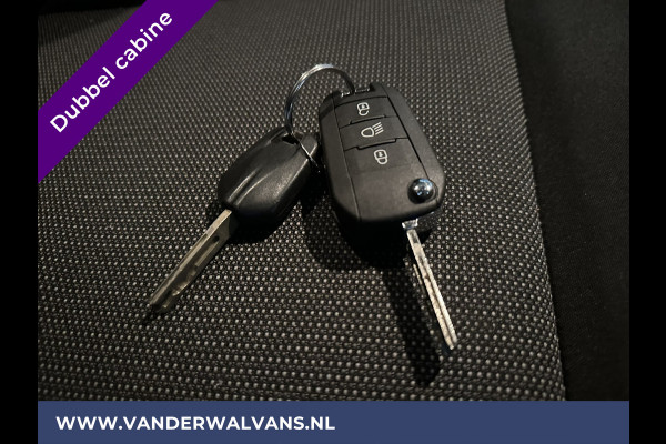 Citroën Jumpy 2.0 BlueHDI **MARGE, GEEN BTW** 123pk L3H1 XL Dubbele cabine Euro6 Airco | 2500kg Trekhaak Navigatie, Cruisecontrol, Apple Carplay, Parkeersensoren, 5-Zits