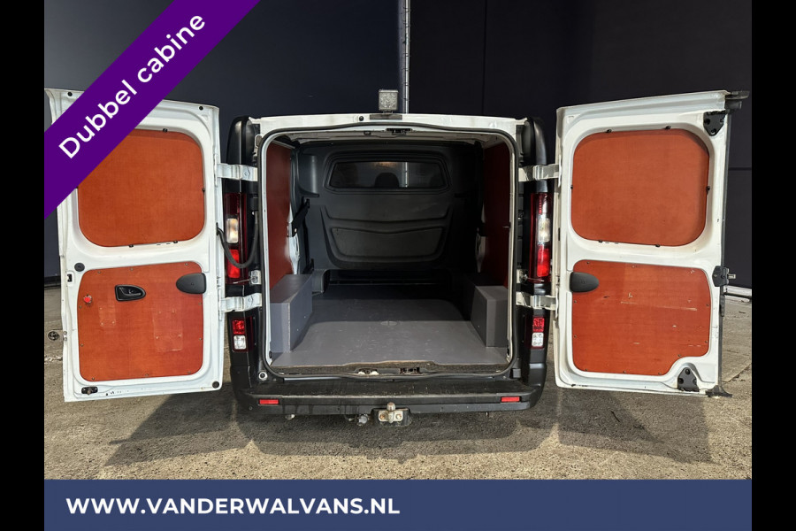 Opel Vivaro 1.6 CDTI 125 pk L2H1 Dubbele Cabine Euro6 Airco | Navigatie | Camera | 5-Zits | Trekhaak cruisecontrol, parkeersensoren
