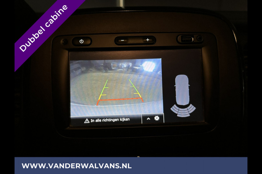 Opel Vivaro 1.6 CDTI 125 pk L2H1 Dubbele Cabine Euro6 Airco | Navigatie | Camera | 5-Zits | Trekhaak cruisecontrol, parkeersensoren