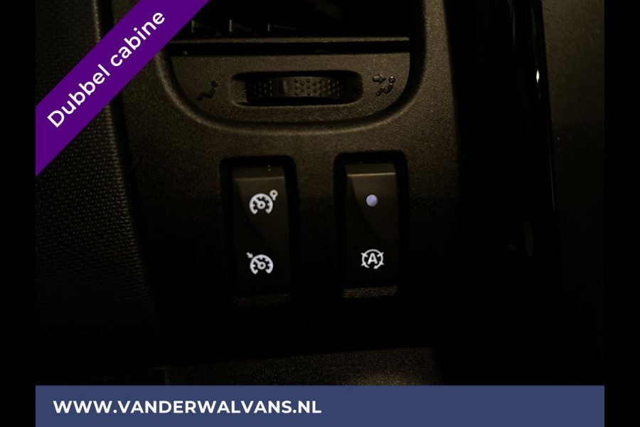 Opel Vivaro 1.6 CDTI 125 pk L2H1 Dubbele Cabine Euro6 Airco | Navigatie | Camera | 5-Zits | Trekhaak cruisecontrol, parkeersensoren