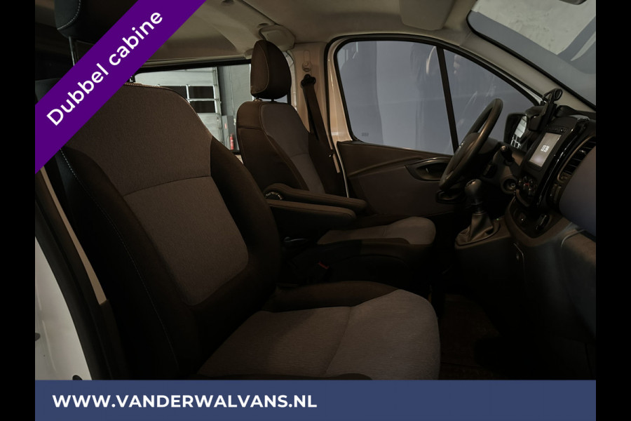 Opel Vivaro 1.6 CDTI 125 pk L2H1 Dubbele Cabine Euro6 Airco | Navigatie | Camera | 5-Zits | Trekhaak cruisecontrol, parkeersensoren
